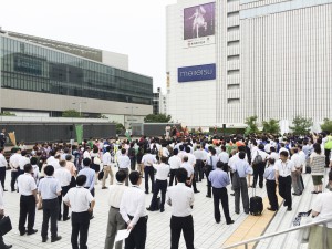 名古屋駅地区打ち水大作戦