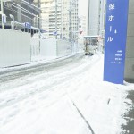 名古屋は大雪