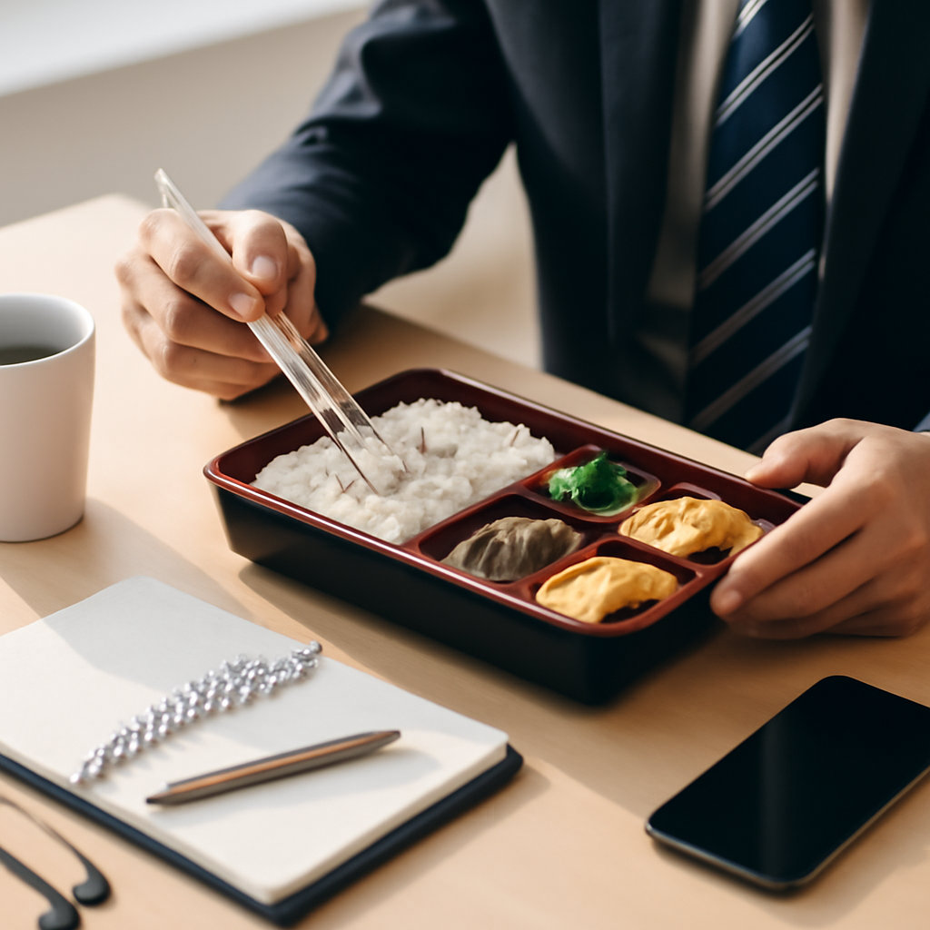 お昼休憩で午後の会議が変わる